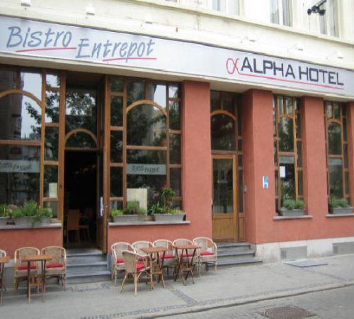 Alpha Hotel Ostend Exterior foto